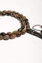 Natural buffalo horn 45-Bead Oval Prayer Beads Rare Edition