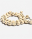 Authentic Natural Ivory Silver 925 Prayer Beads 33 Beads