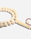 Natural Camel Bone 45-Bead Prayer Beads with Engraved Divider