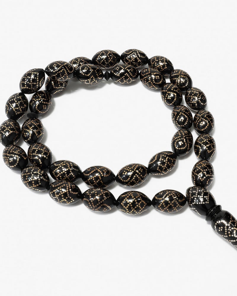 سبحة فضة نادرة كوك اسود