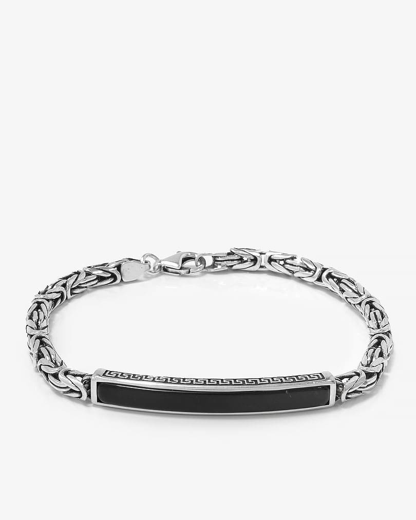 Hand bracelet silver for a man BRA741SV