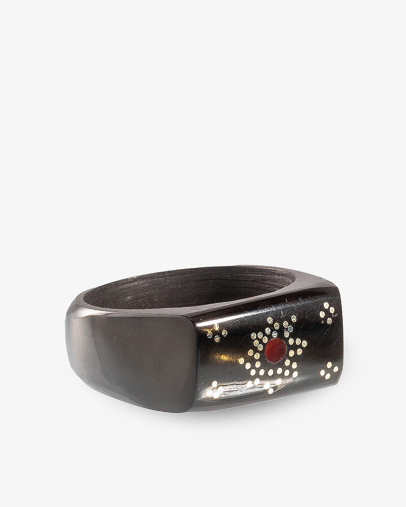 Cook wood Men Ring RING703BK