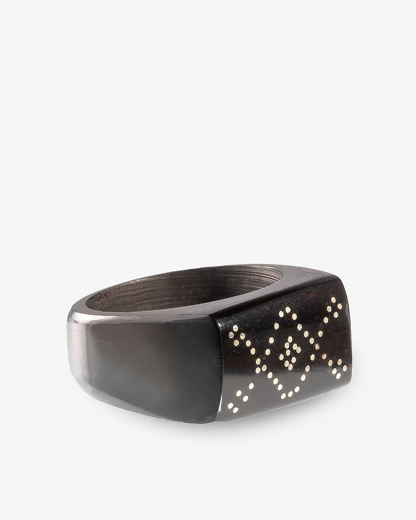 Cook wood Men Ring RING711BK