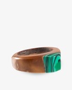 Cook & Malachite Men Ring RING718GN