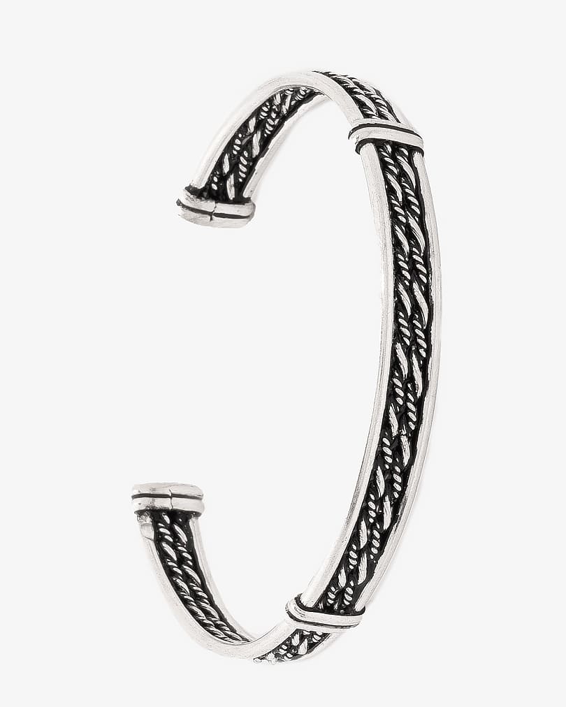 Hand bracelet silver for a man BRA748SV