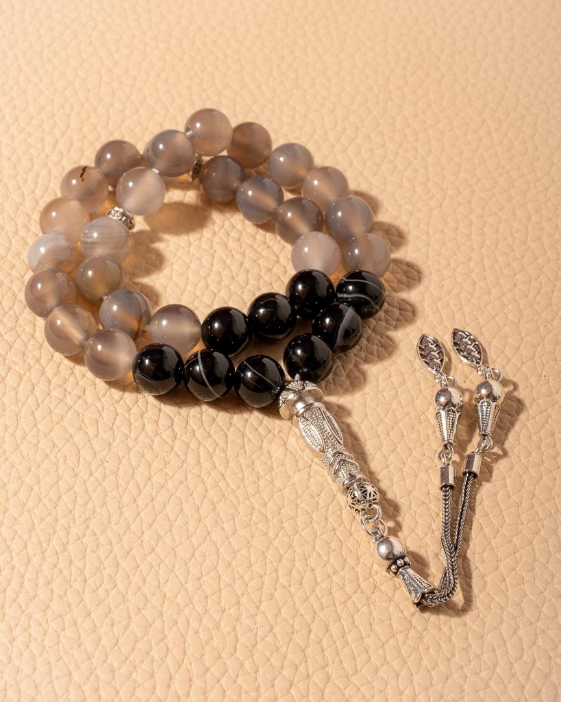 Mix Agate Stone Rosary ROS3020MC