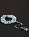 Heavenly aquamarine stone rosary