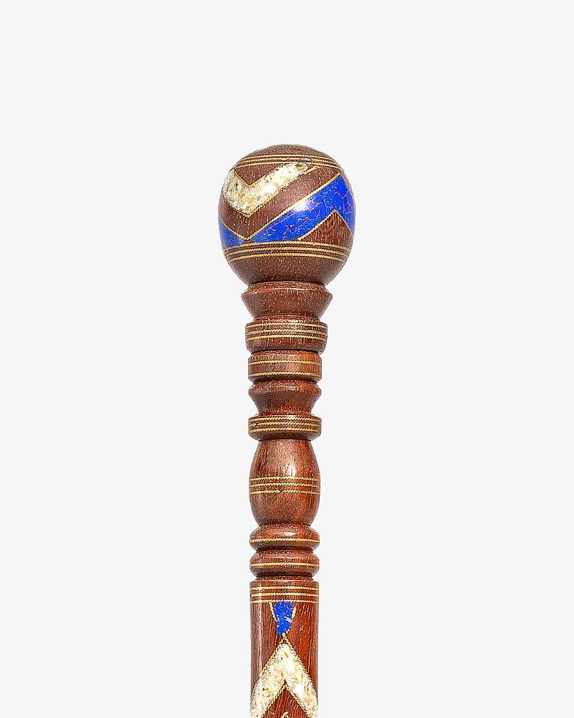Teak wood crutch stick CAN505