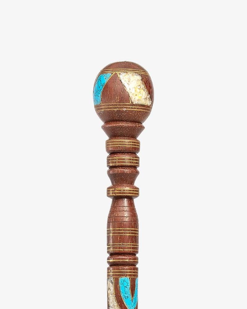 Teak wood crutch stick CAN508