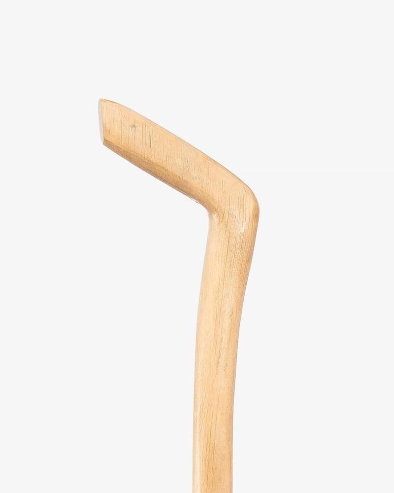 عصا عكاز انيق خشب لوز طبيعي