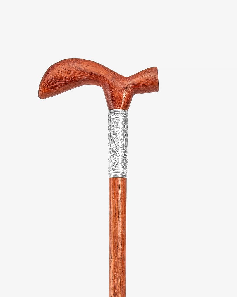 Natural teak wood crutch stick CAN600