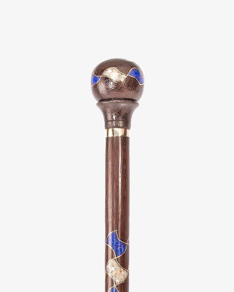 Natural Venge wood crutch stick CAN647