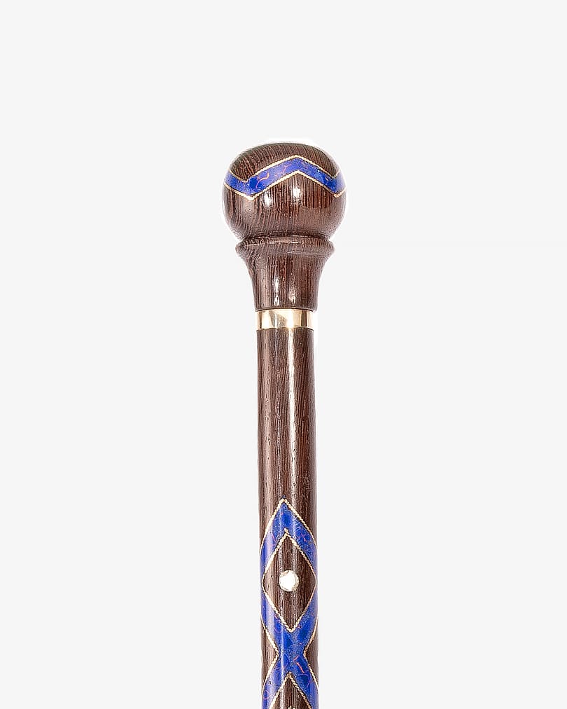 Natural Venge wood crutch stick CAN648