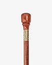 Natural teak wood crutch stick CAN674 