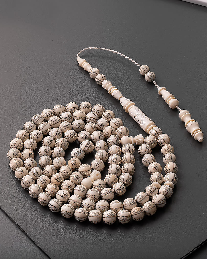 Rare ivory rosary  ROS5376WH