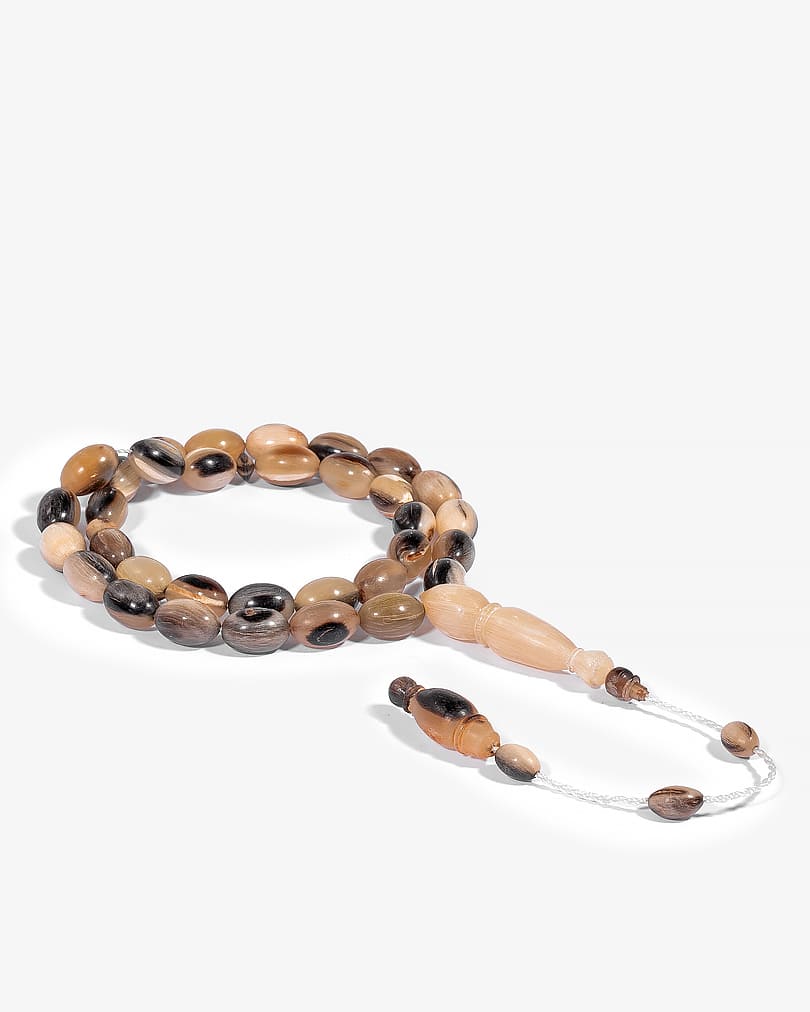 Buffalo horn rosary ROS8406MC