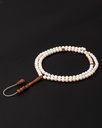 Camel bone rosary and kuk ROS8389WH