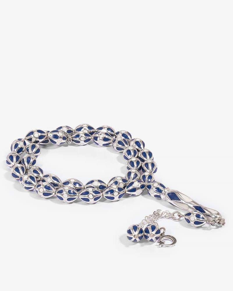 Italian mirror rosary ROS8426BL