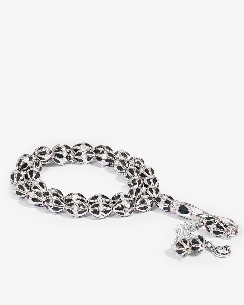 Italian mirror rosary ROS8425GN