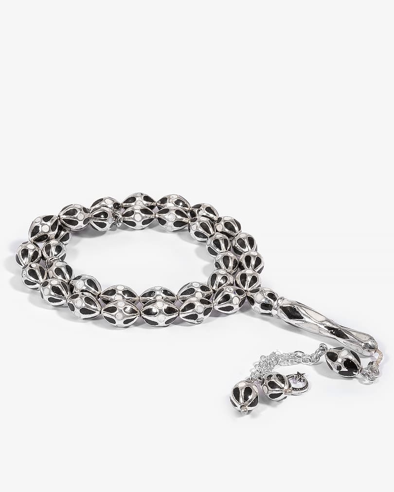 Italian mirror rosary ROS8428MC