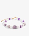 Amethyst and pearl bracelet WBRA125MC