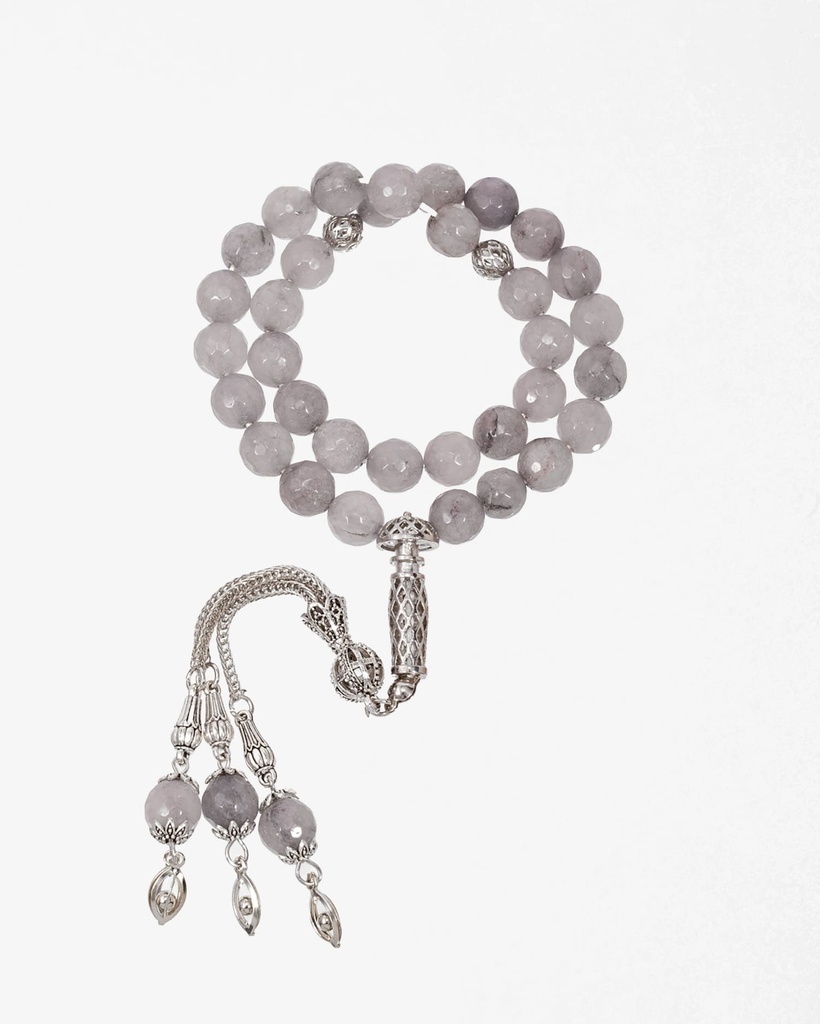 Labradorite stone rosary ROS143GY