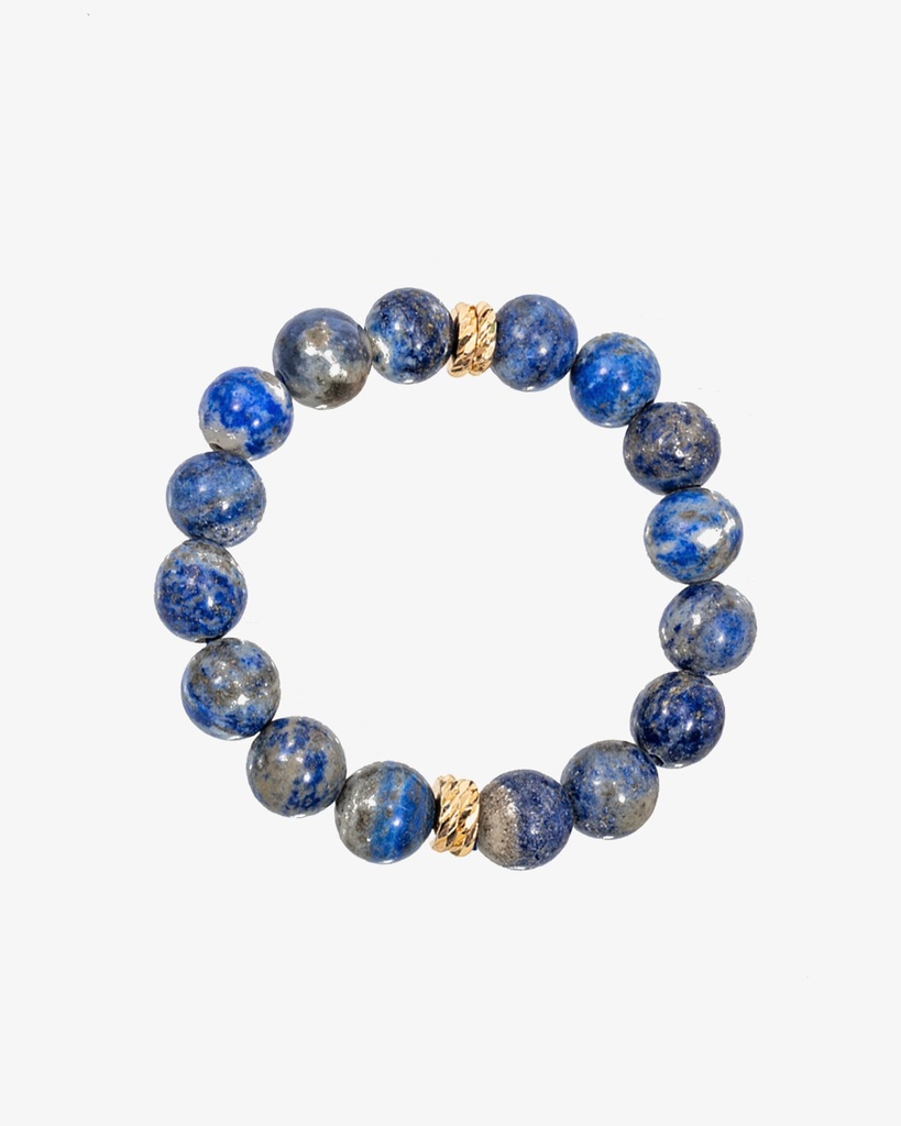 Women's bracelet with lapis lazuli stone WBRA134BL