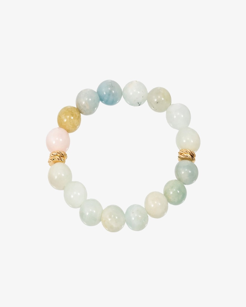 Fluorite stone women's bracelet WBRA135MC