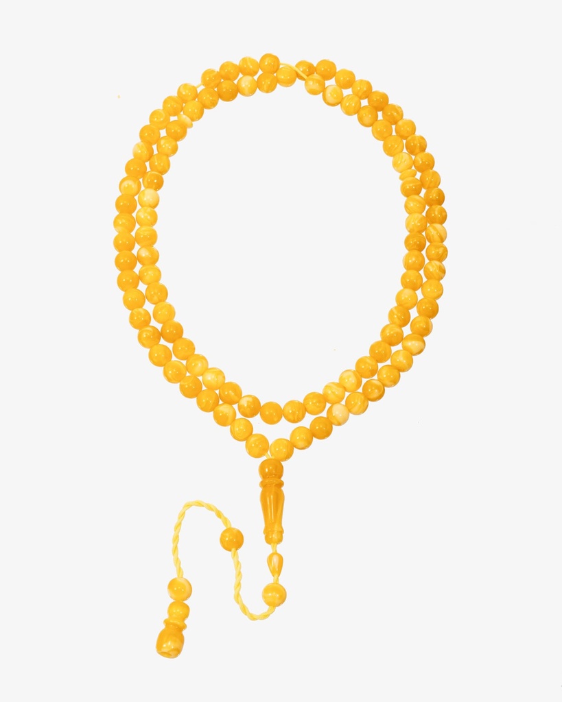 Rosary scented with amber dust and veins ROS5388YL
