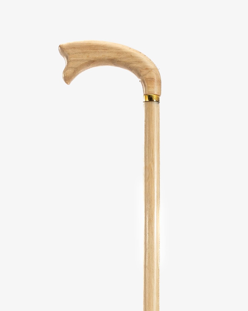 Natural almond wood crutch stick CAN792