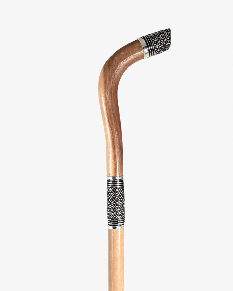Omani dark wood crutch stick CAN850