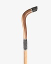 Omani dark wood crutch stick CAN850