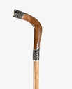 Omani dark wood crutch stick CAN856