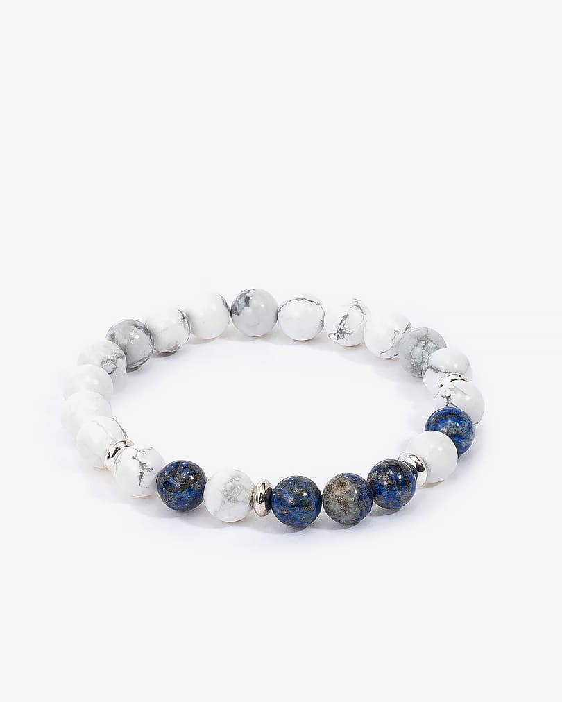 Natural stone bracelet with a unique design WBRA151MC