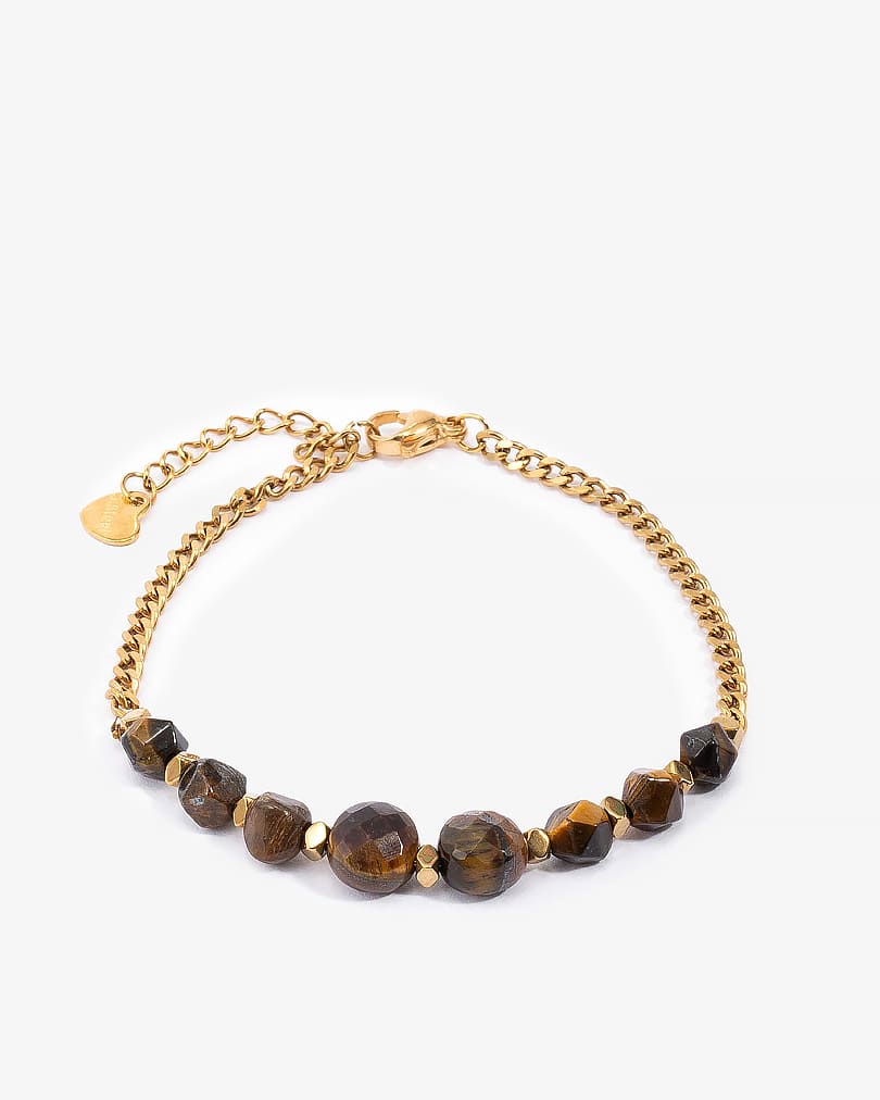 Tiger's Eye Stone Bracelet WBRA181BN
