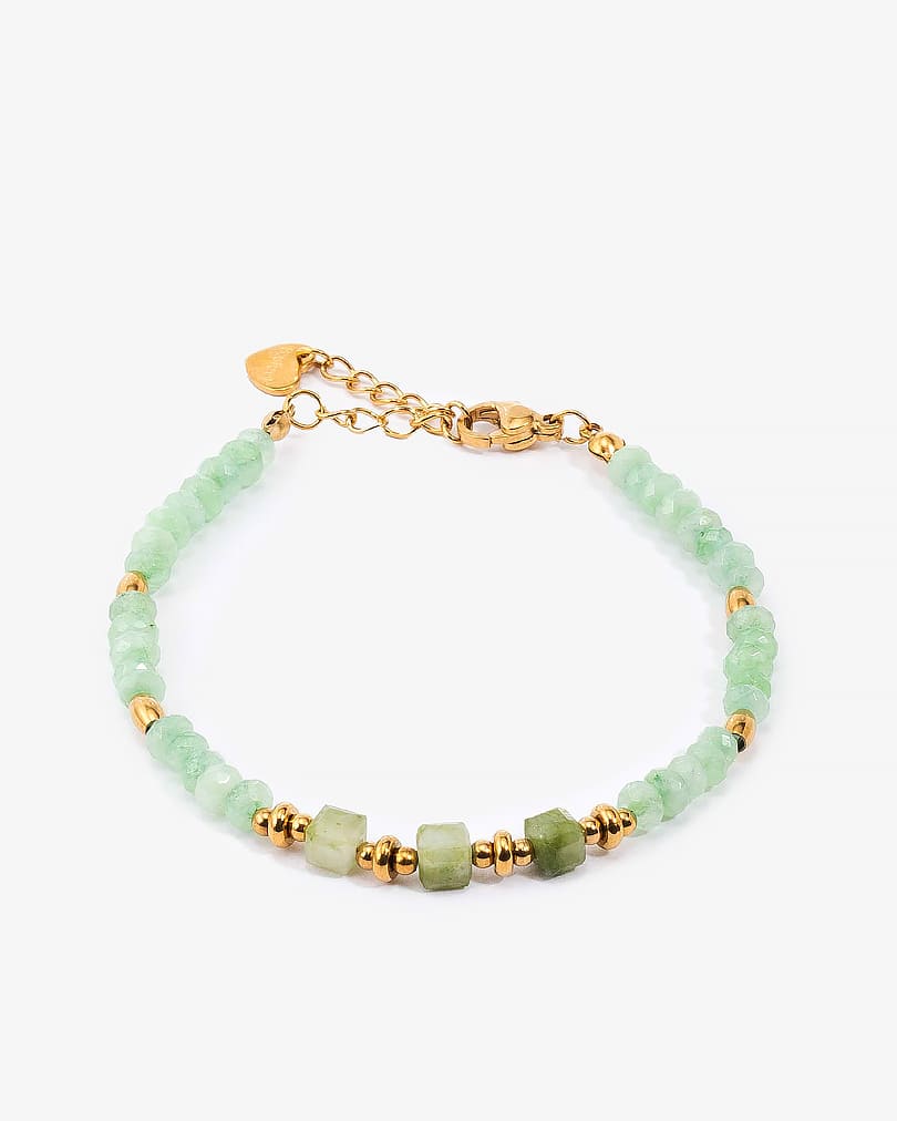 Elegant Natural Stone Bracelet WBRA183GN