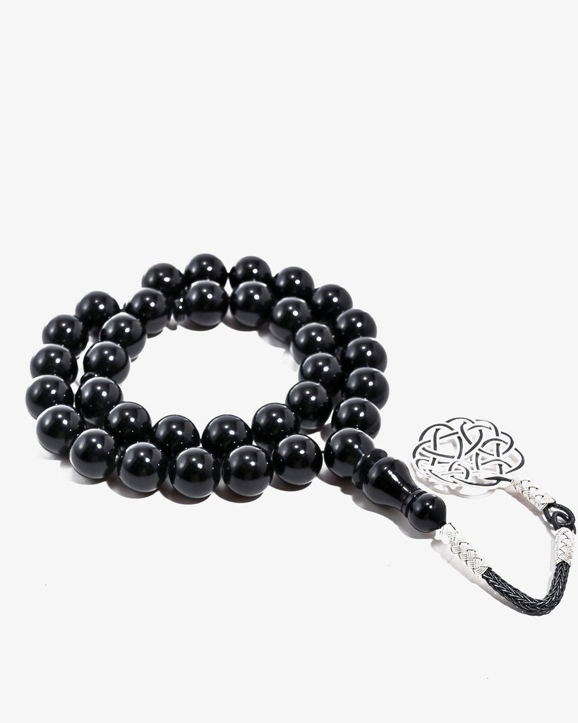 New plain cast Fatouran rosary ROS773BK