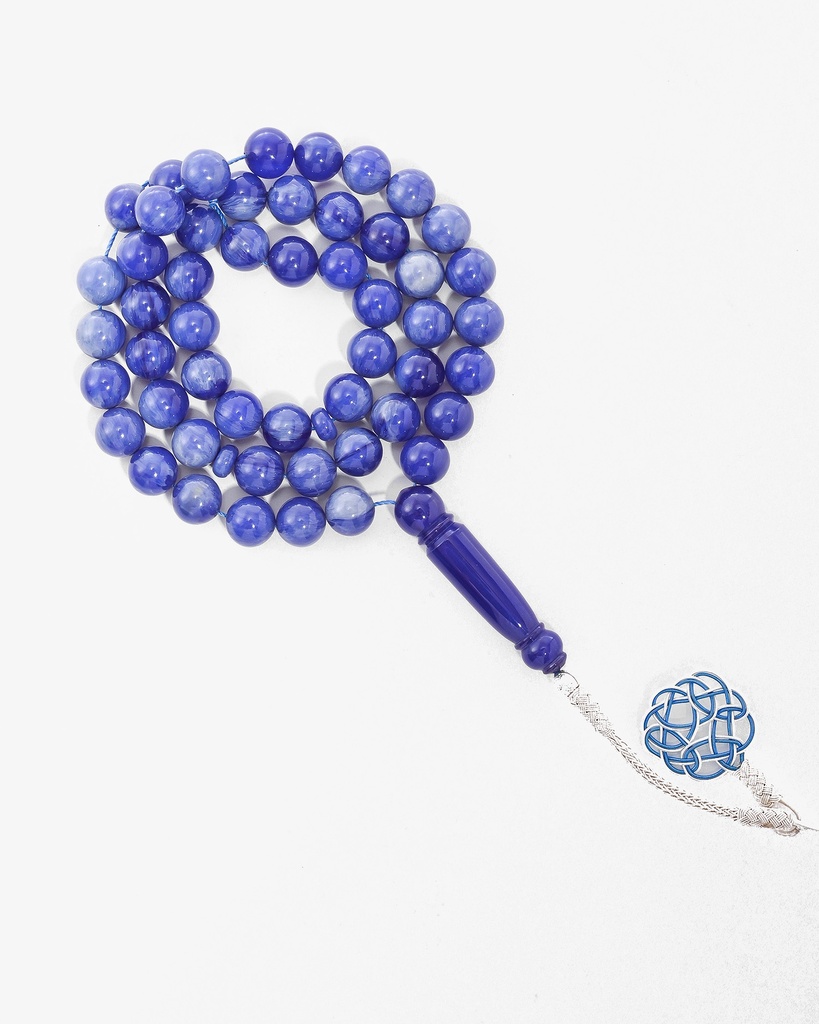 New cast Fatouran rosary with veins ROS7013BL