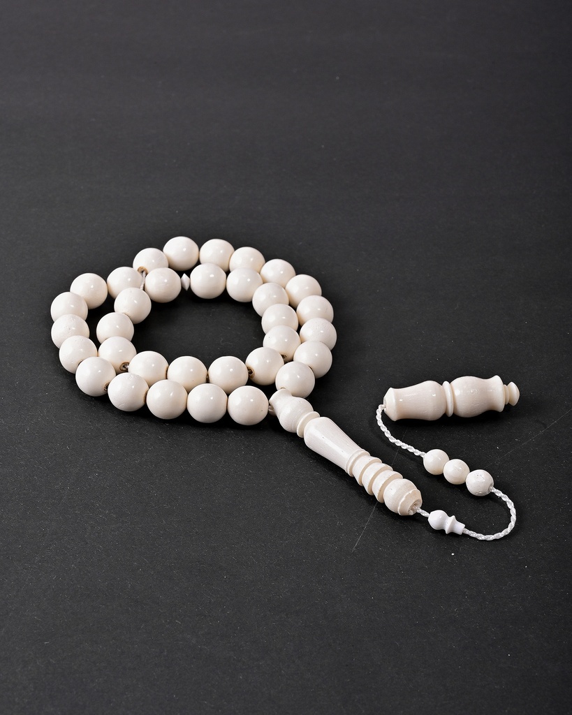 Camel bone rosary ROS5419WH