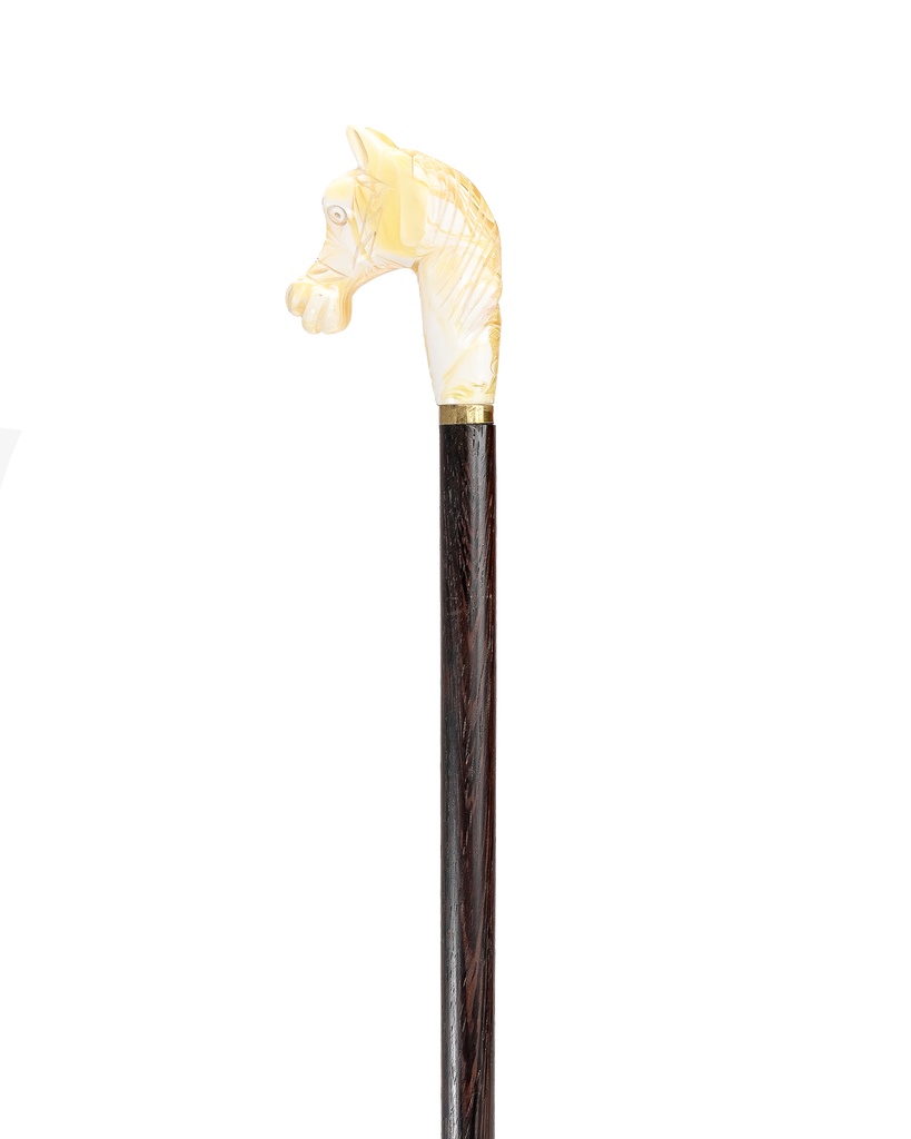 Horse head wooden cane CAN987