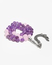 Amethyst and Rose Quartz Rosary ROS5487MC