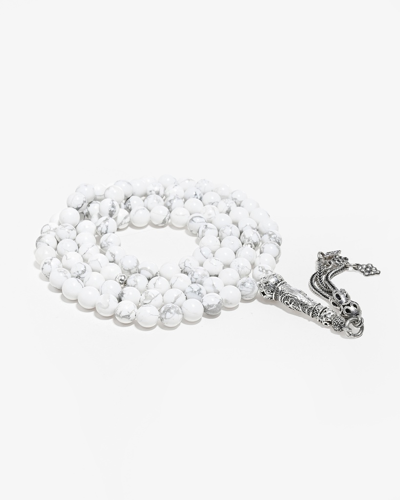 Howlite Rosary ROS5497WH