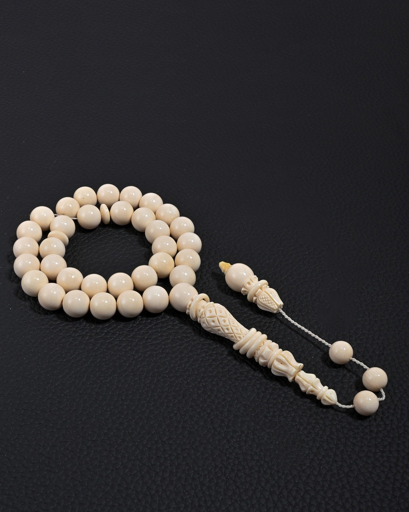 Elephant tusk rosary ROS5513WH