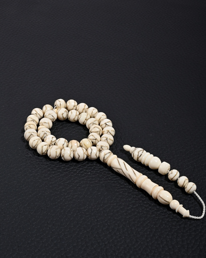 Elephant tusk rosary ROS5515WH