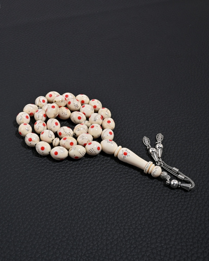 Elephant tusk rosary ROS5517WH