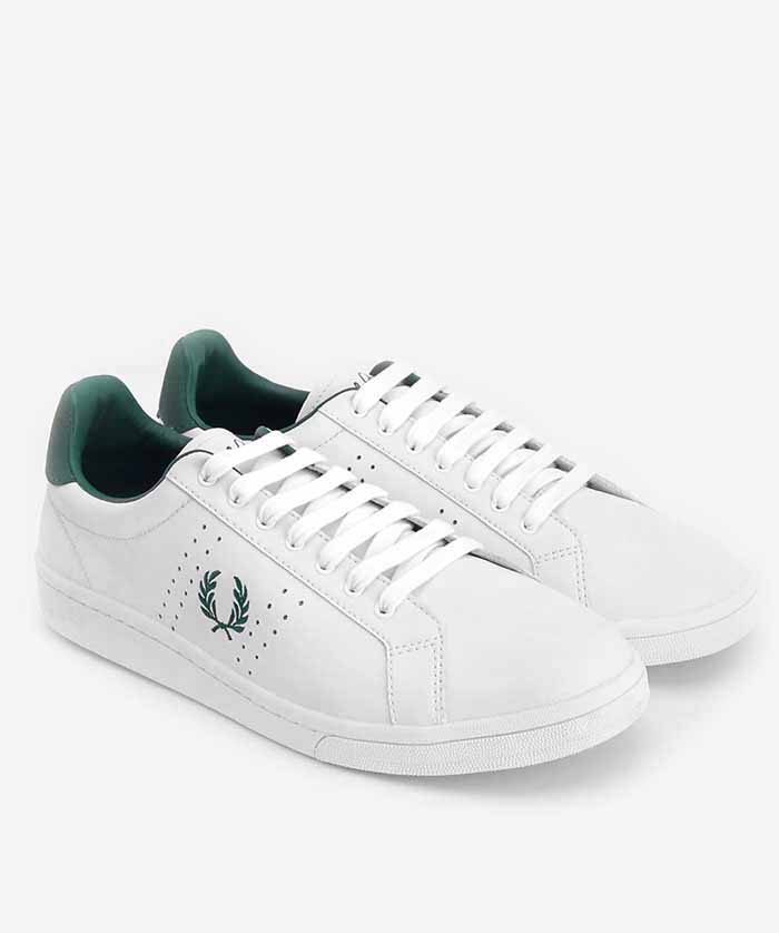 FRED PERRY B721 LEA B7211U White