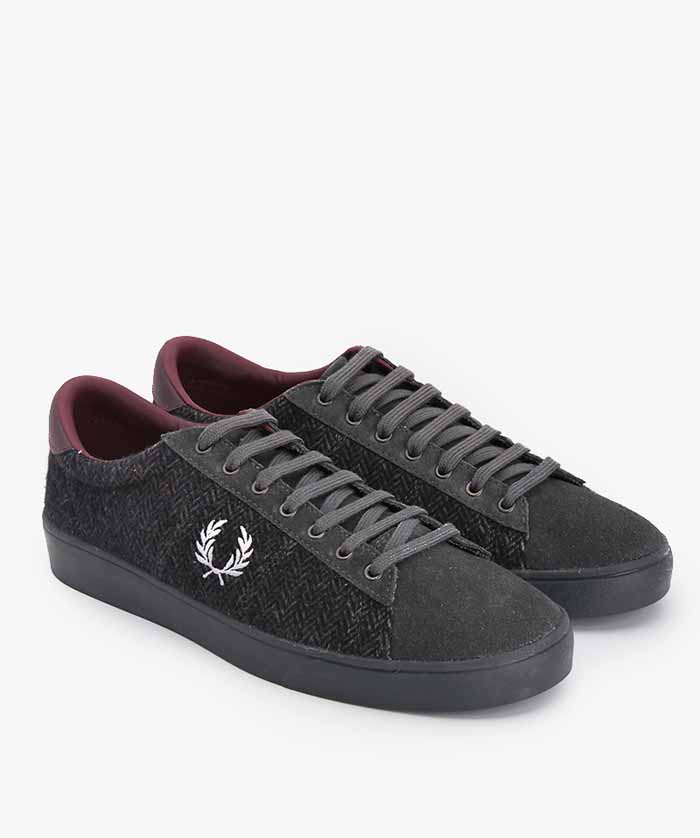 FRED PERRY SPENCER TWIED  B9071 Gray