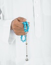 23849 rosary turquoise stone
