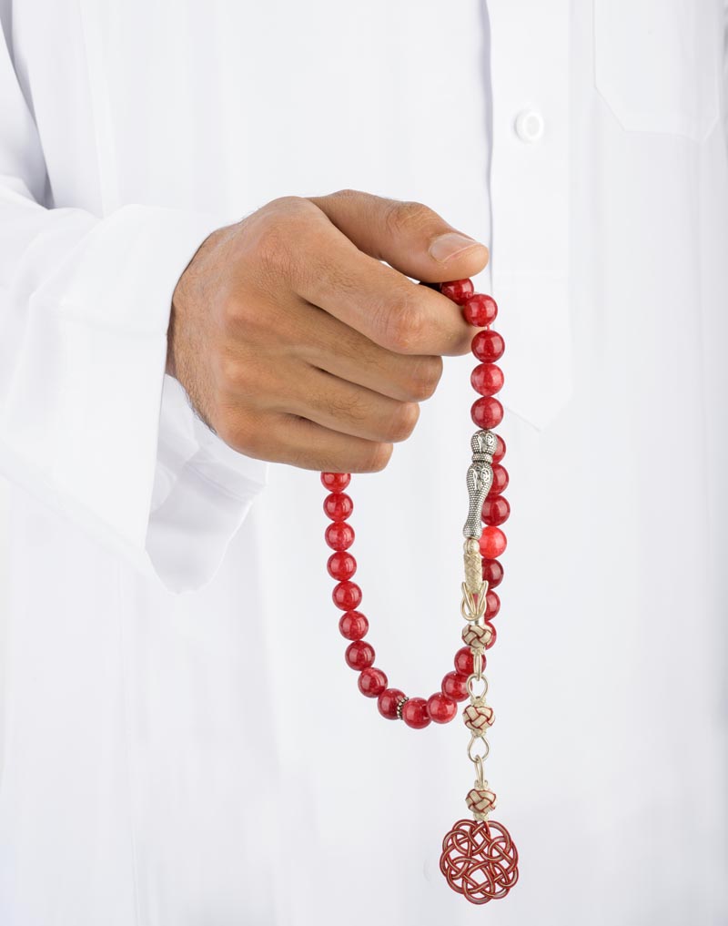 23860 rosary red coral