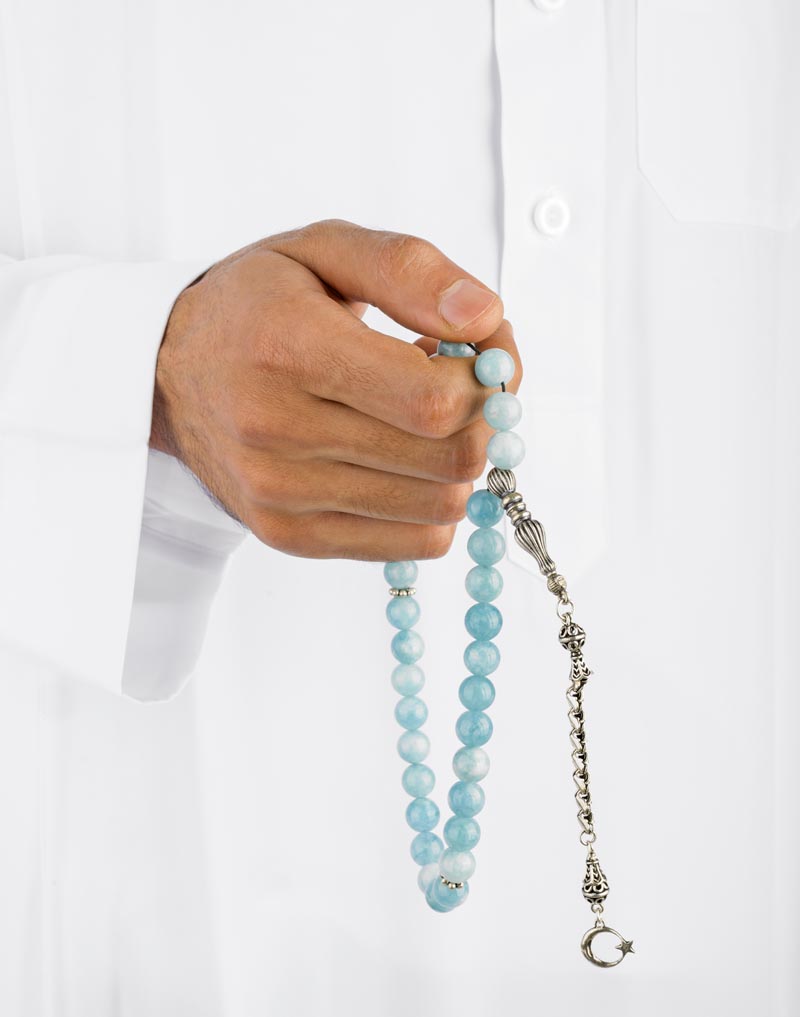 23861 rosary agate stone